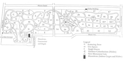 Map of Mount pleasant কবরস্থান