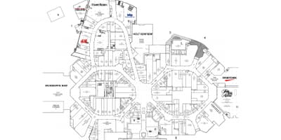 মানচিত্র Sherway বাগান স্তর 1