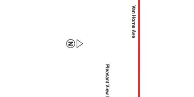 মানচিত্র TTC 10 Van Horne বাস রুট টরন্টো